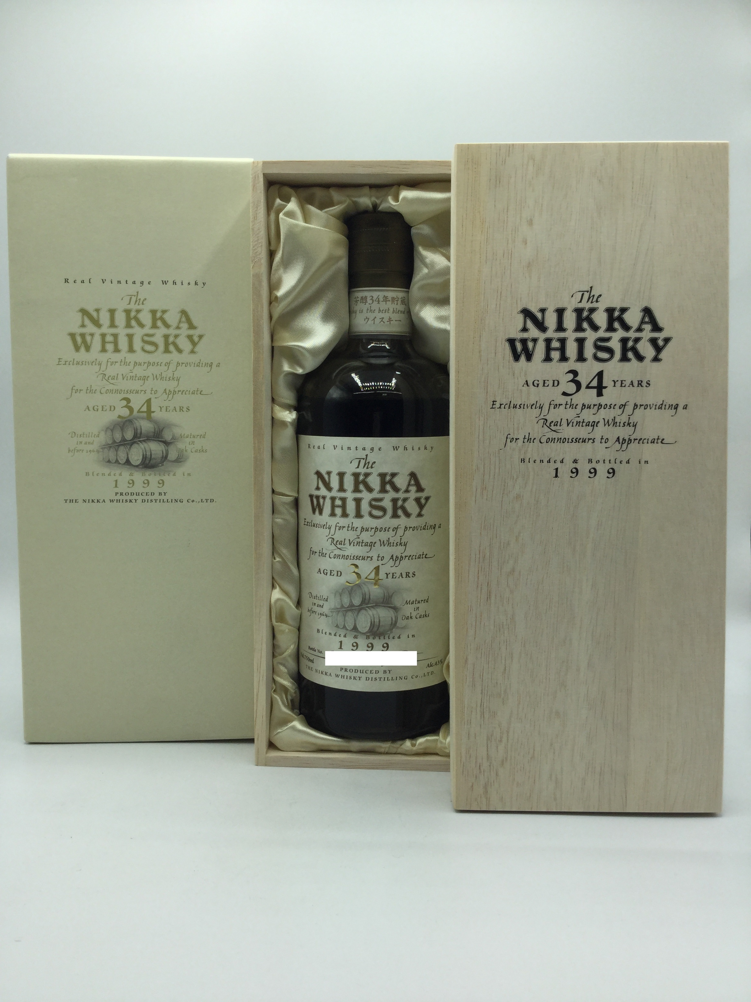 ザ・ニッカ 34年 1999　　　　　THE NIKKA　34 YEARS 1999