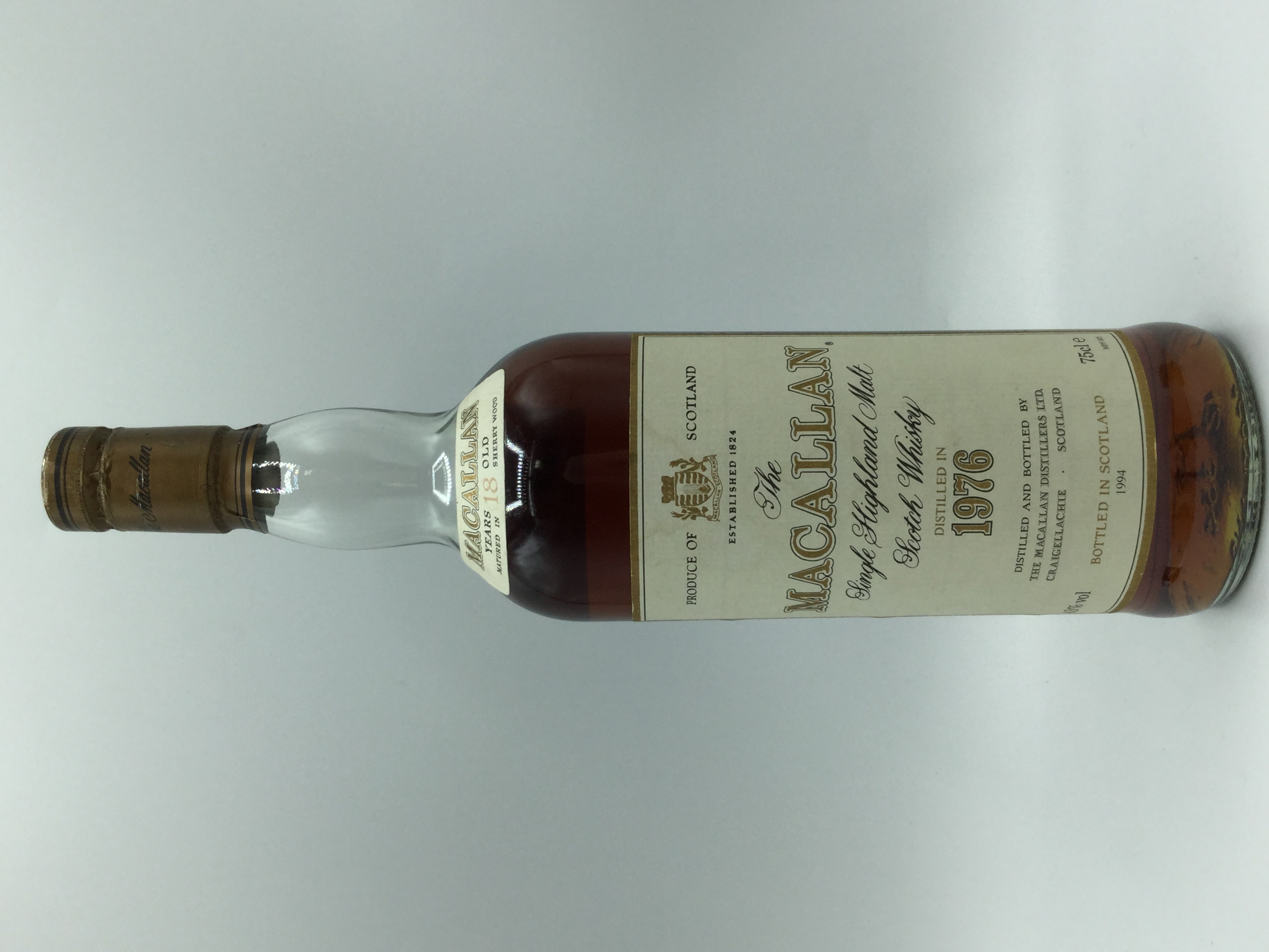 ザ・マッカラン 18年 1976　　　　The MACALLAN 18 years old 1976