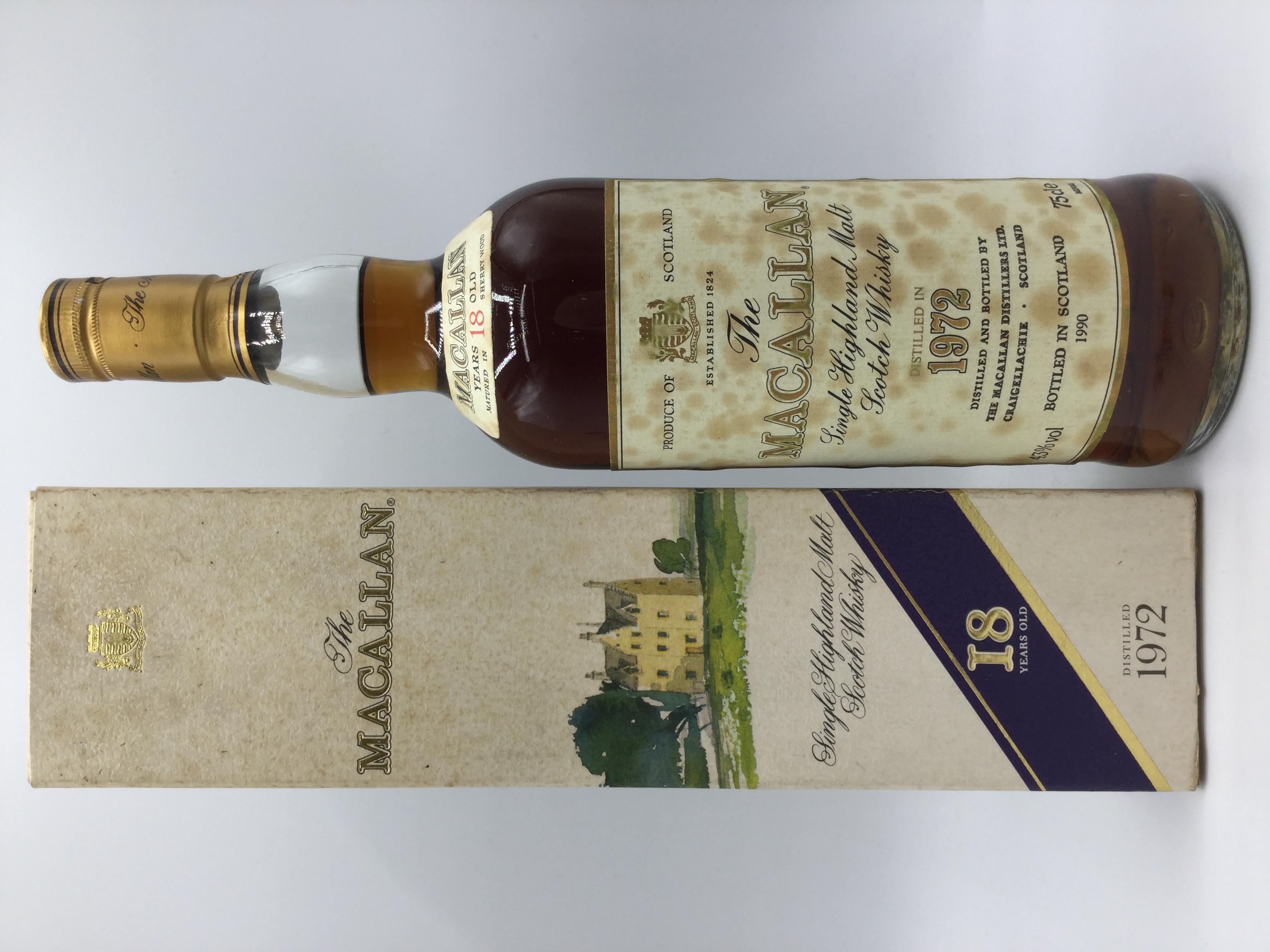 マッカラン　18年　1972　　　MACALLAN　18 years old 1972