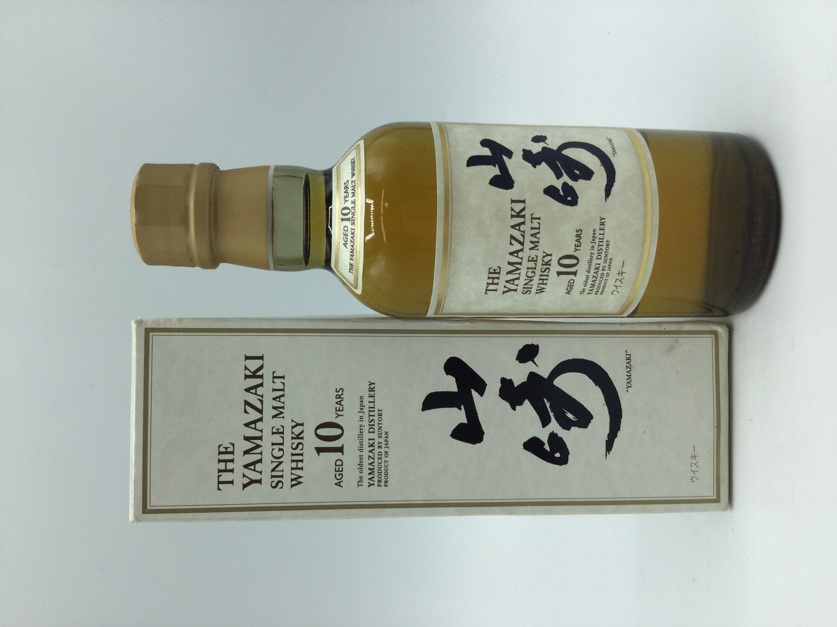 山崎10年 180ml　　　　YAMAZAKI 10 years old 180ml