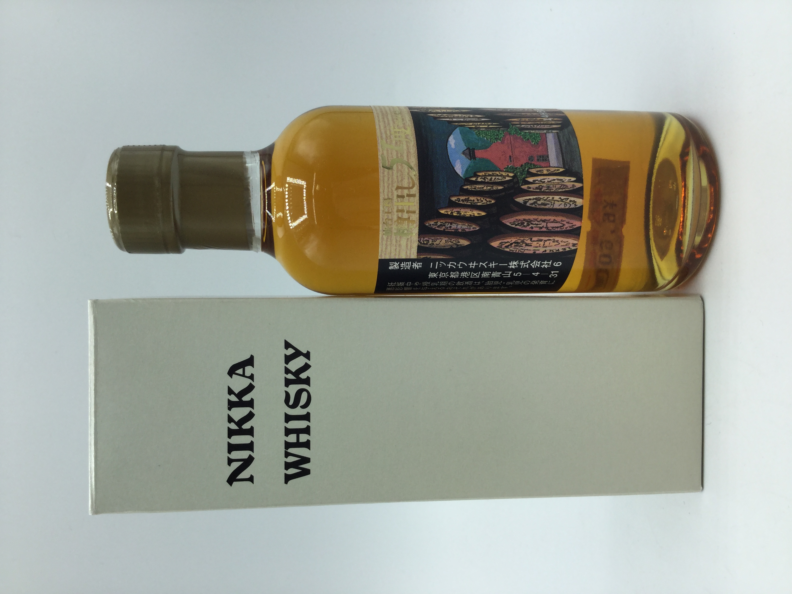 ニッカ  仙台工場　　　　　　　　　　樽出し51度170ml　　　　　　　　NIKKA　SENDAI Factory 51% 170ml