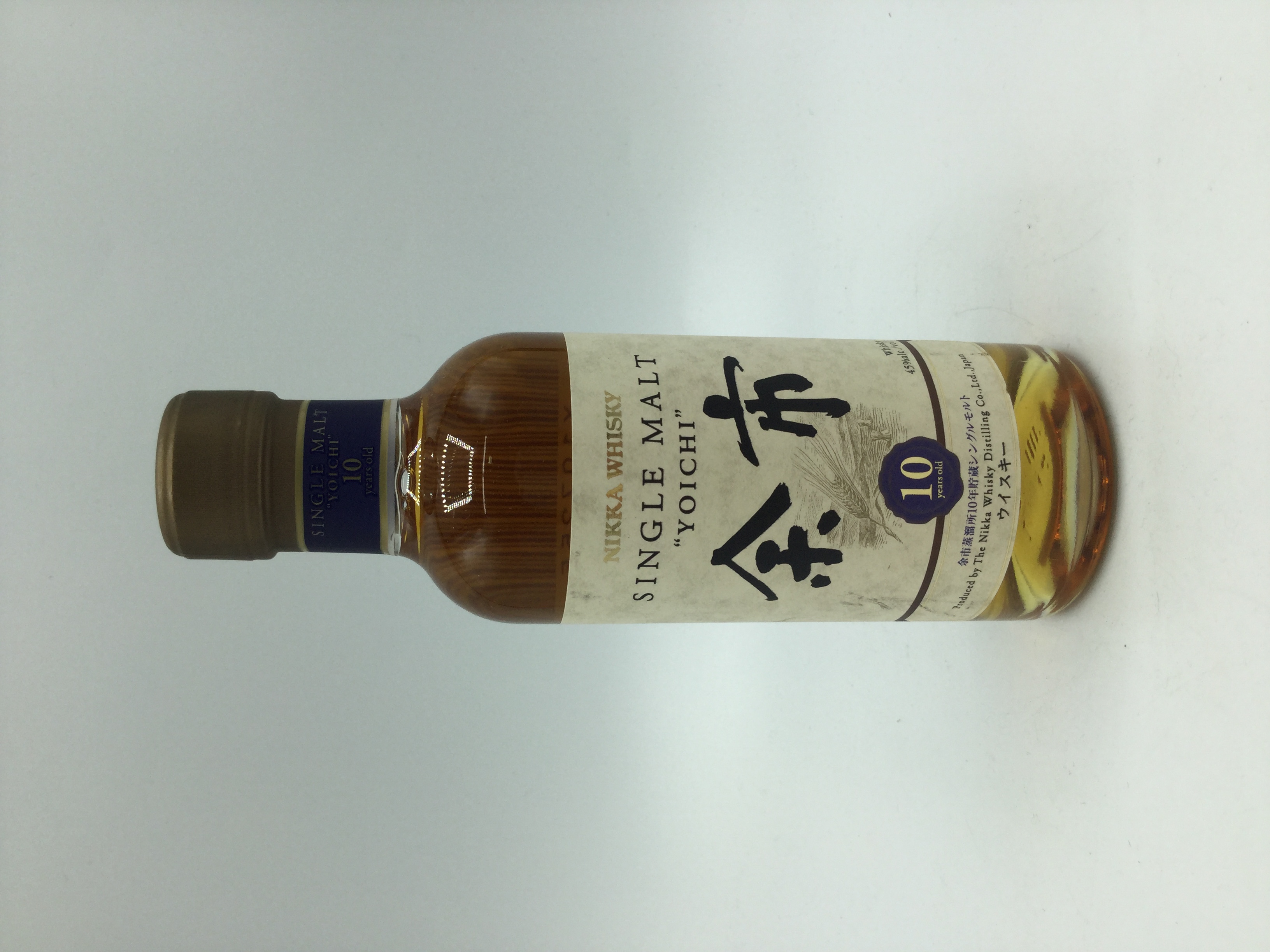 余市10年 180ml　　　　　YOICHI 10 years old 180ml