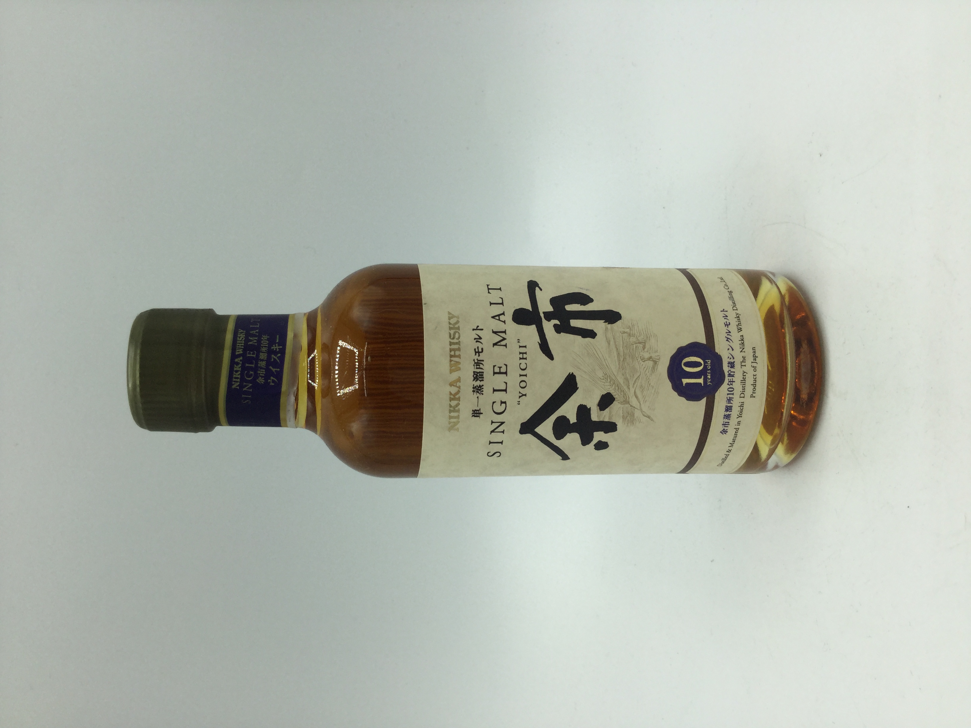 余市10年 180ml　　　　　YOICHI 10 years old 180ml