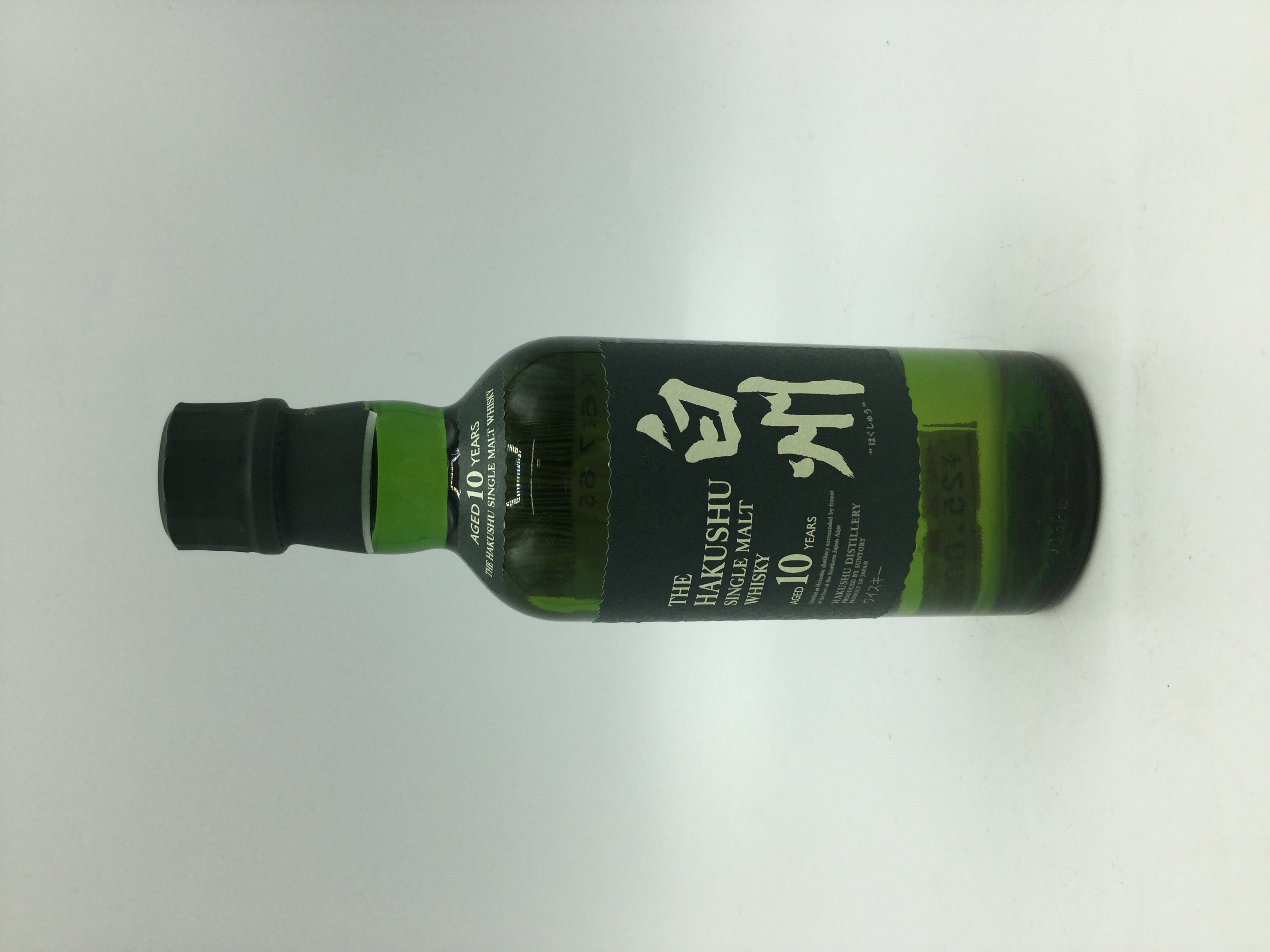 白州10年 180ml　　　　　　　　　　HAKUSYU 10 years old 180ml