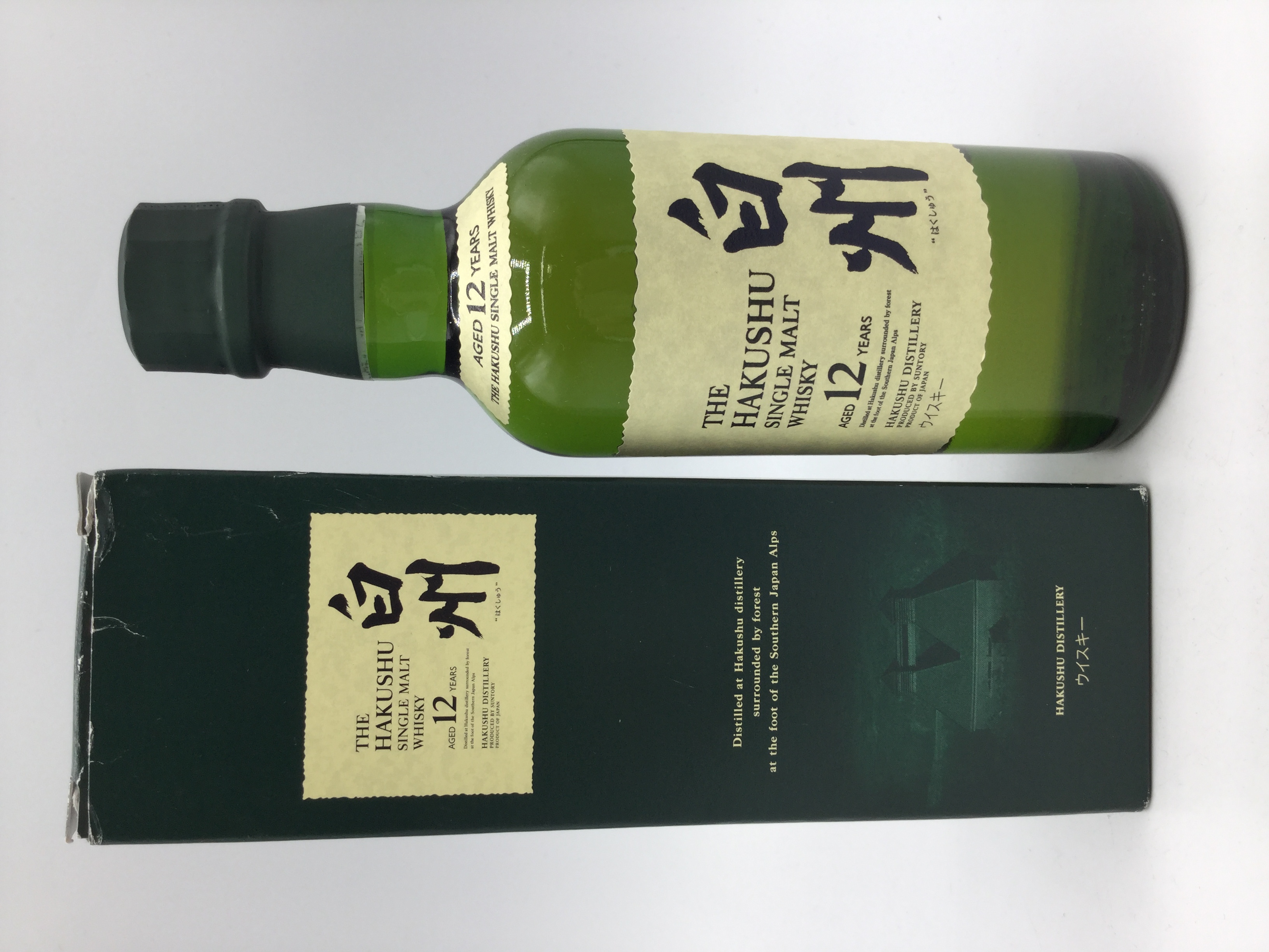 白州12年 180ml　　　　　　　　　　HAKUSYU 12 years old 180ml