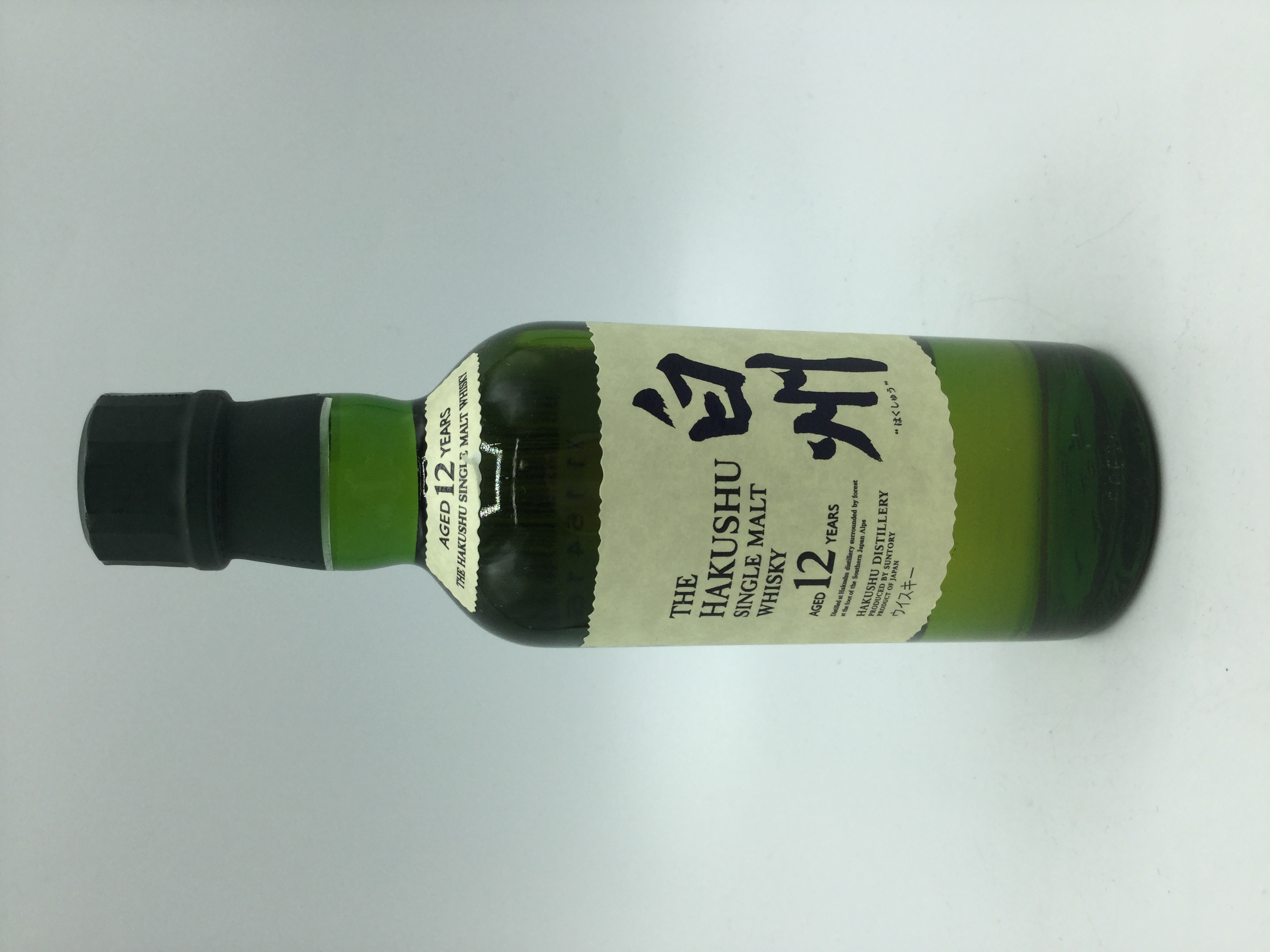 白州12年 180ml　　　　　　　　　　HAKUSYU 12 years old 180ml