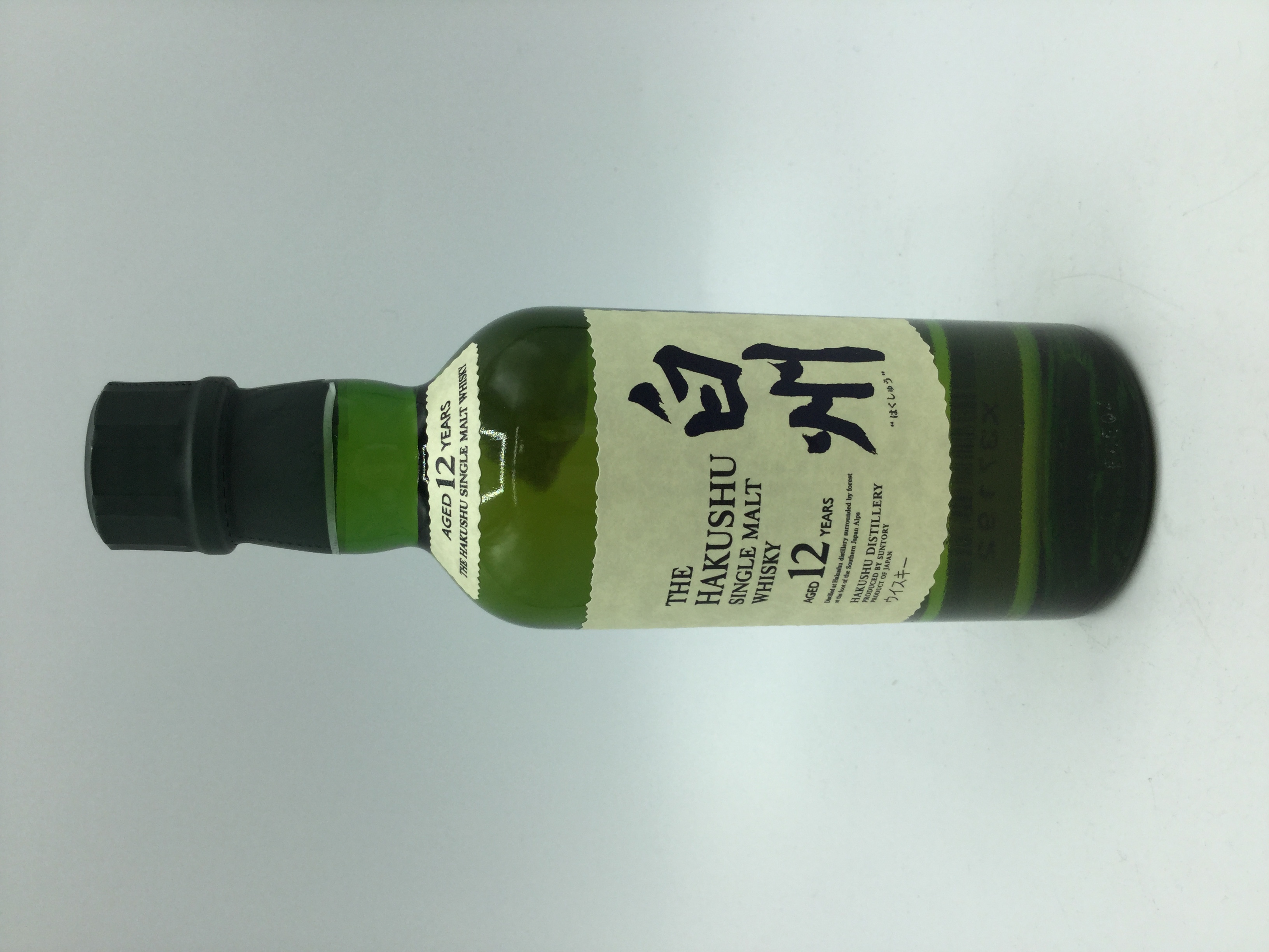 白州12年 180ml　　　　　　　　　　HAKUSYU 12 years old 180ml