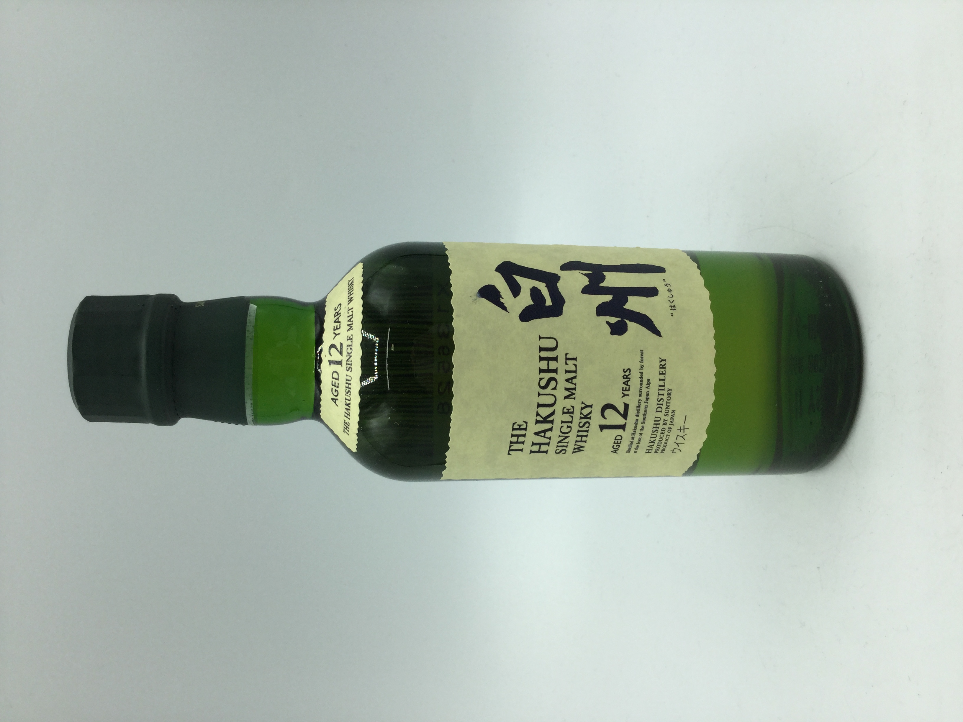 白州12年 180ml　　　　　　　　　　HAKUSYU 12 years old 180ml