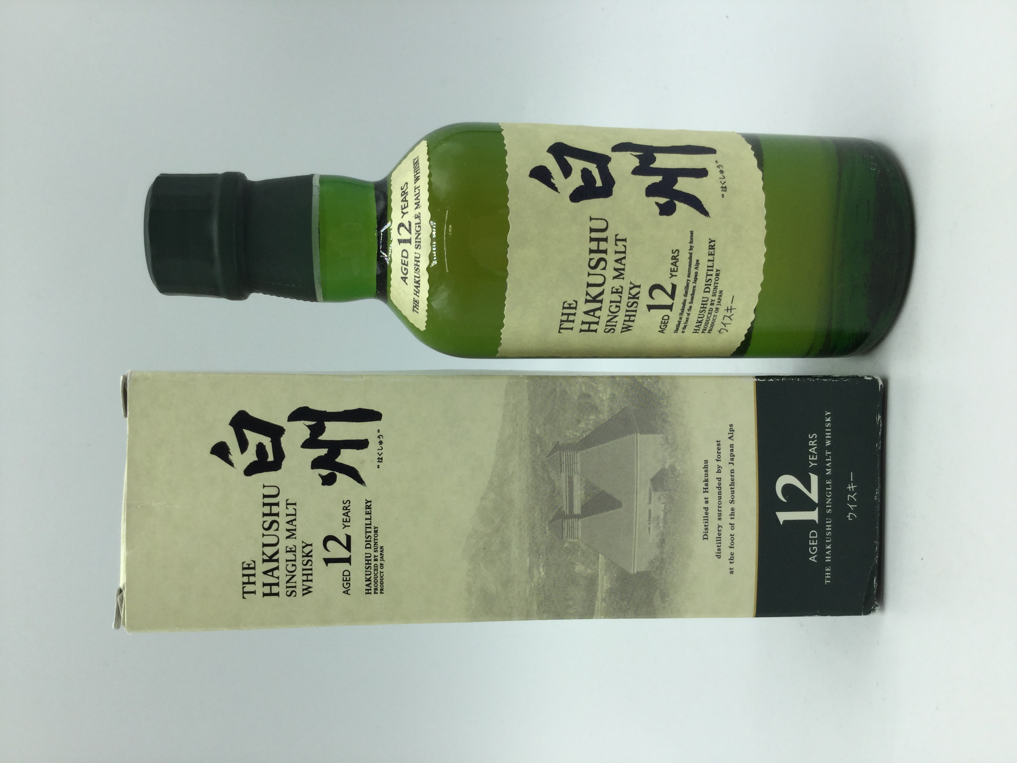 白州12年 180ml　　　　　　　　　　HAKUSYU 12 years old 180ml